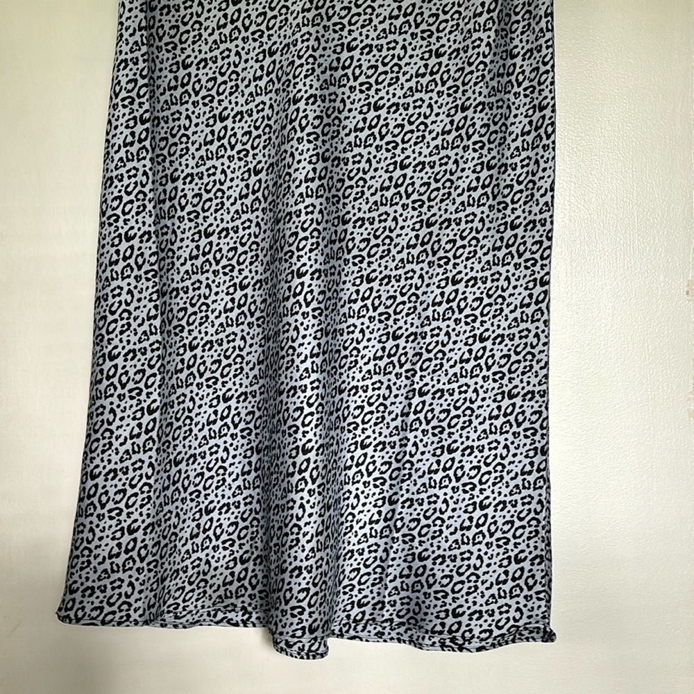 Satin Midi Skirt